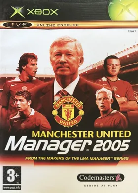 Manchester United Manager 2005 (Europe) box cover front